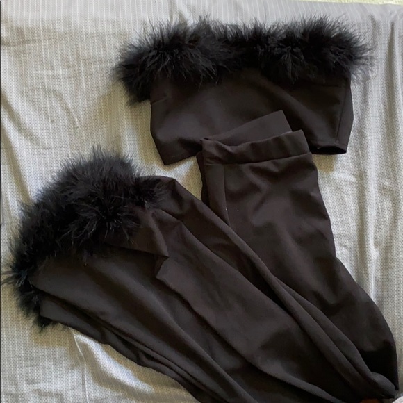 Fashion Nova Other - Black two piece set in medium never worn
